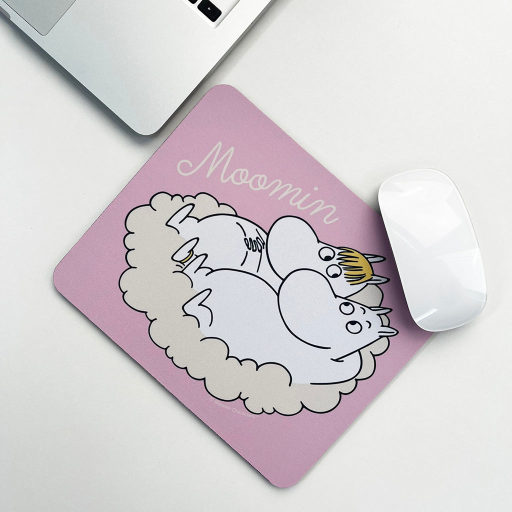 Moomin Moomintroll And Snorkmaiden Cloud Mouse Pad