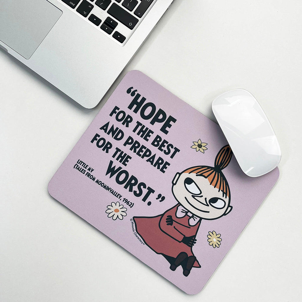 Moomin Little My Hope For The Best Mouse Pad