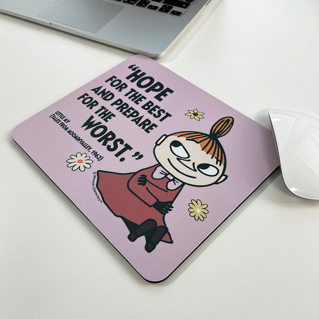 Moomin Little My Hope For The Best Mouse Pad