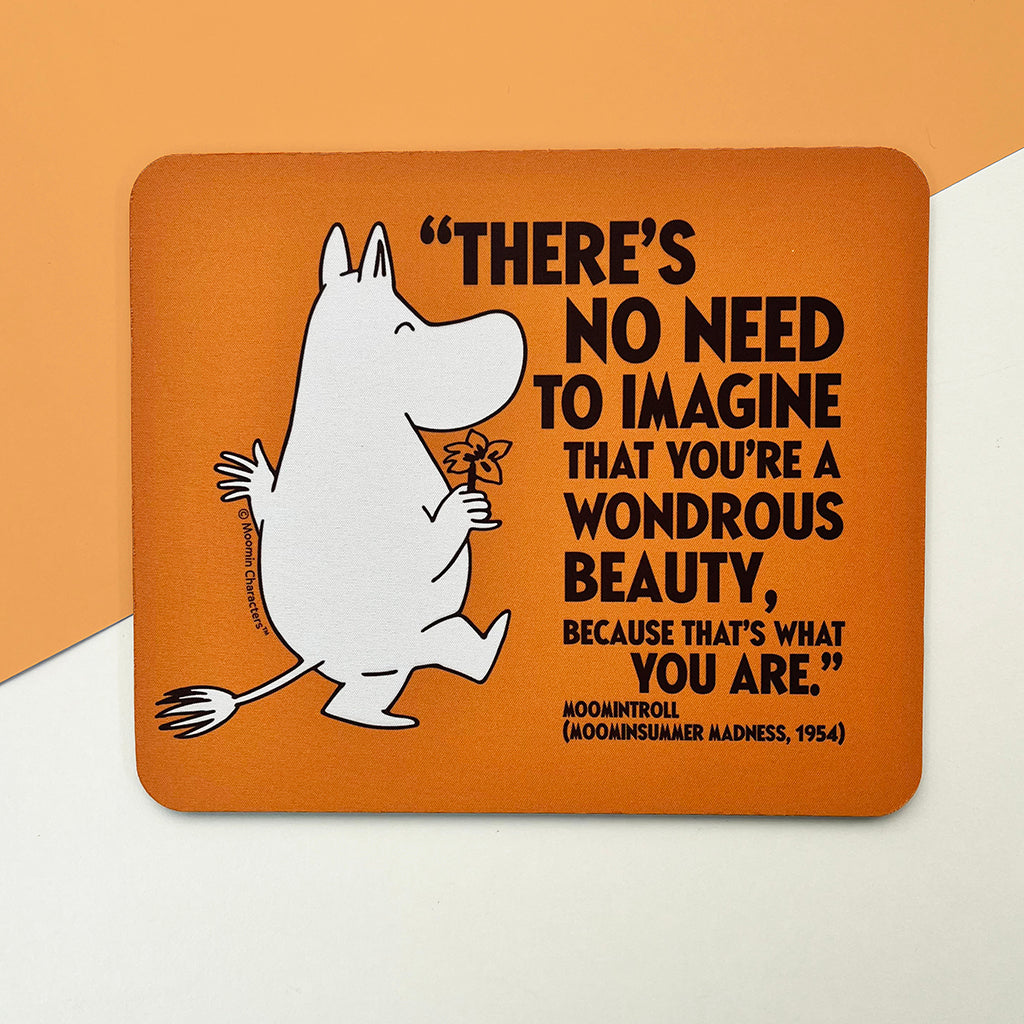 Moomin Moomintroll Wondrous Beauty Mouse Pad