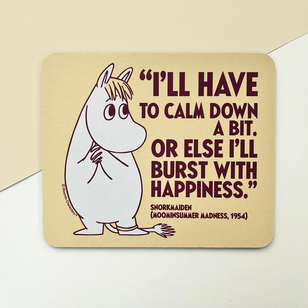 Moomin Snorkmaiden Happiness Mouse Pad | Moomin Shop US