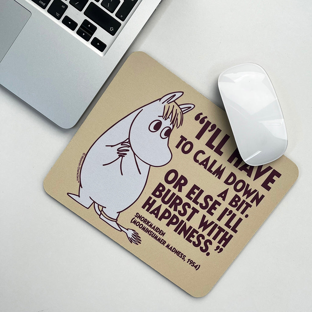 Moomin Snorkmaiden Happiness Mouse Pad