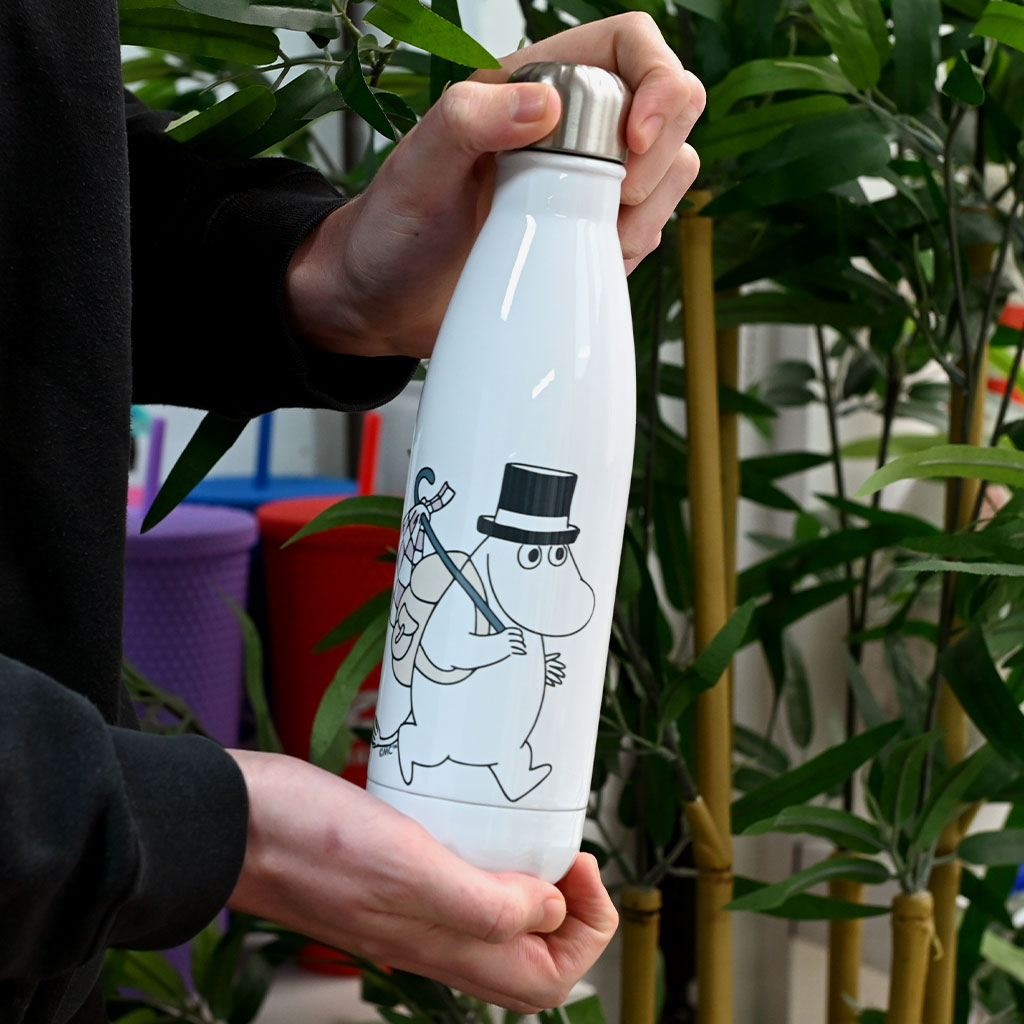 Moomin Moominpappa Great And Wonderful Insulated Stainless Steel Water Bottle | Moomin Shop US