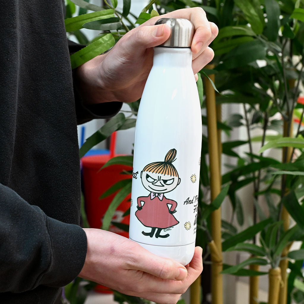 Moomin Little My Hope For The Best Insulated Stainless Steel Water Bottle | Moomin Shop US