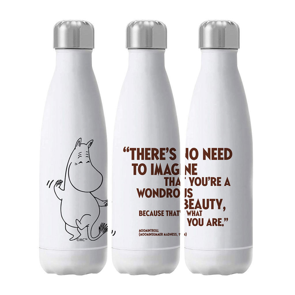 Moomin Moomintroll Wondrous Beauty Insulated Stainless Steel Water Bottle