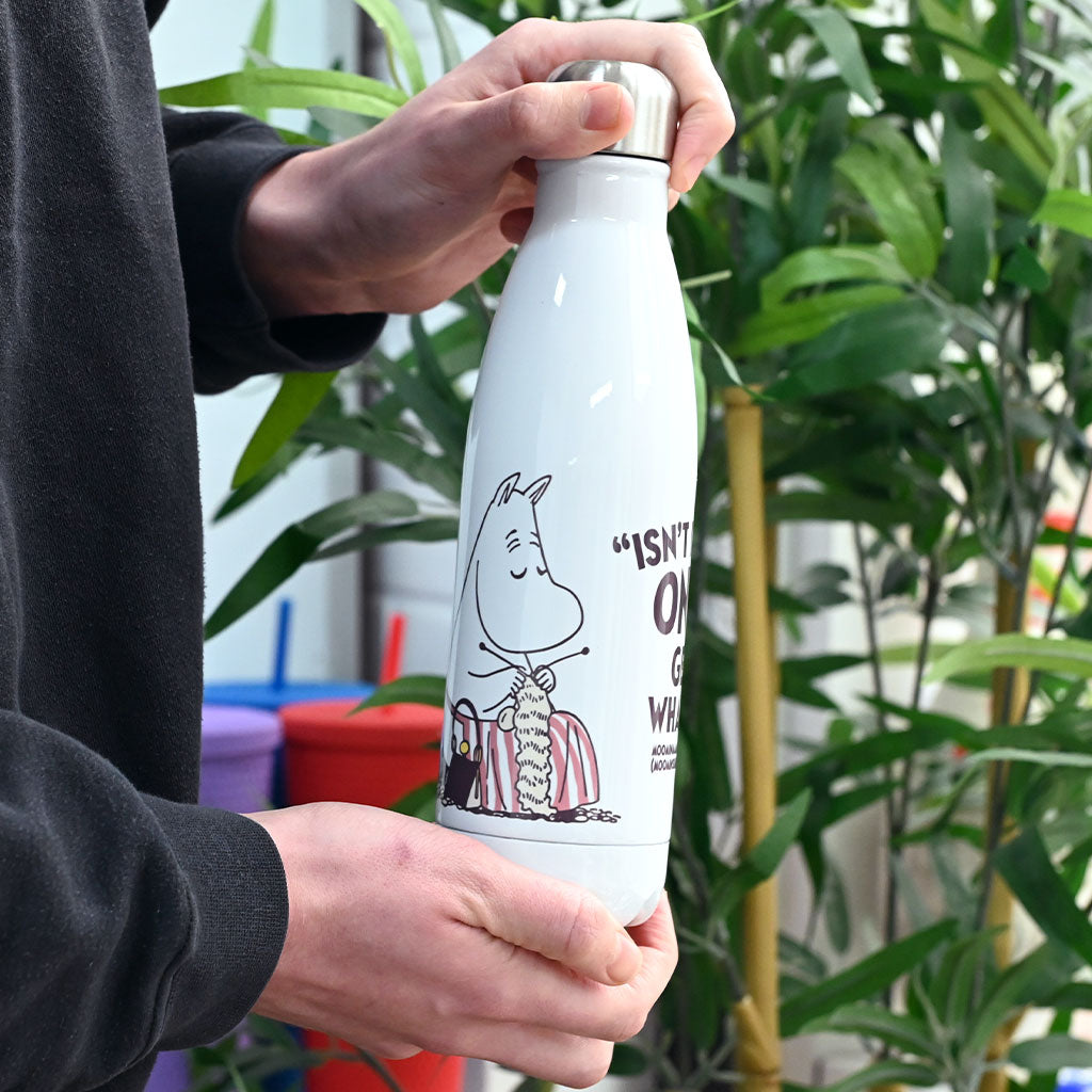 Moomin Moominmamma Isn&#39;t It Fun Insulated Stainless Steel Water Bottle | Moomin Shop US