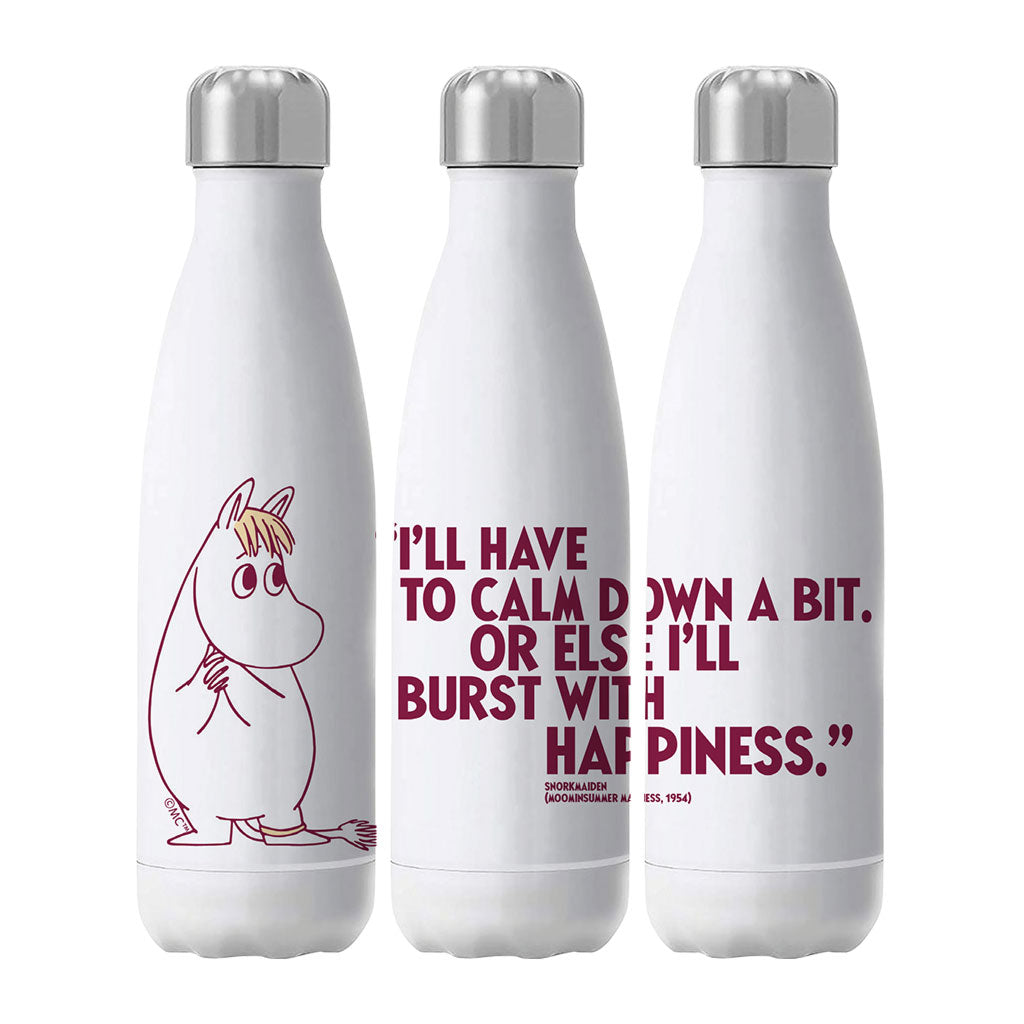 Moomin Snorkmaiden Happiness Insulated Stainless Steel Water Bottle