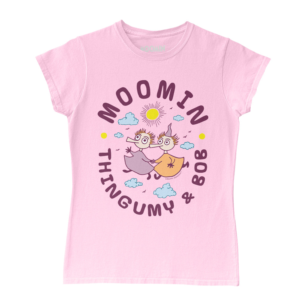 Moomin Thingumy And Bob In The Clouds Women&#39;s T-Shirt | Moomin Shop US