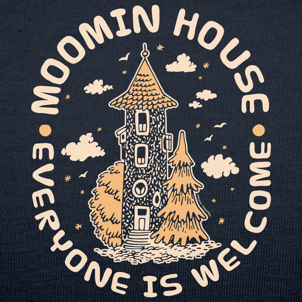 Moominhouse Everyone Is Welcome Adult T-Shirt