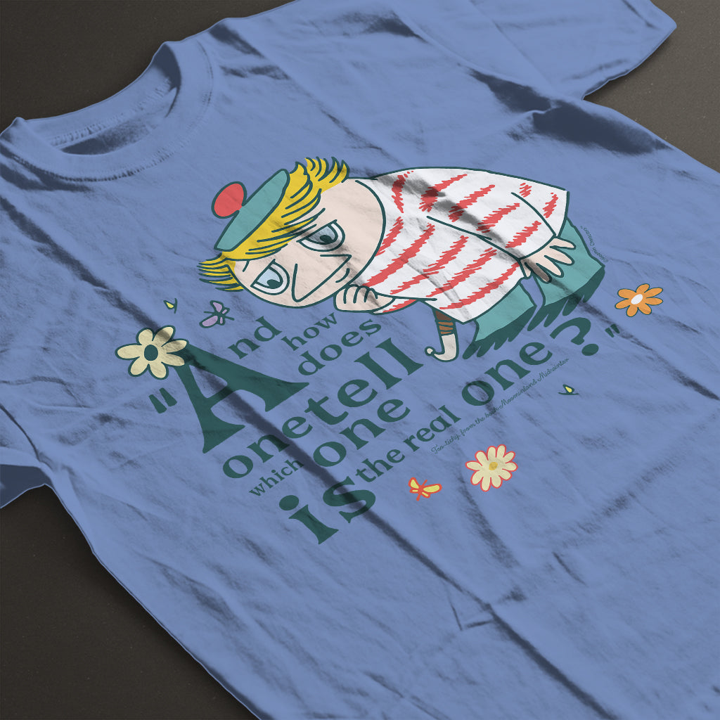 Moomin Too-Ticky Quote Adult T-Shirt