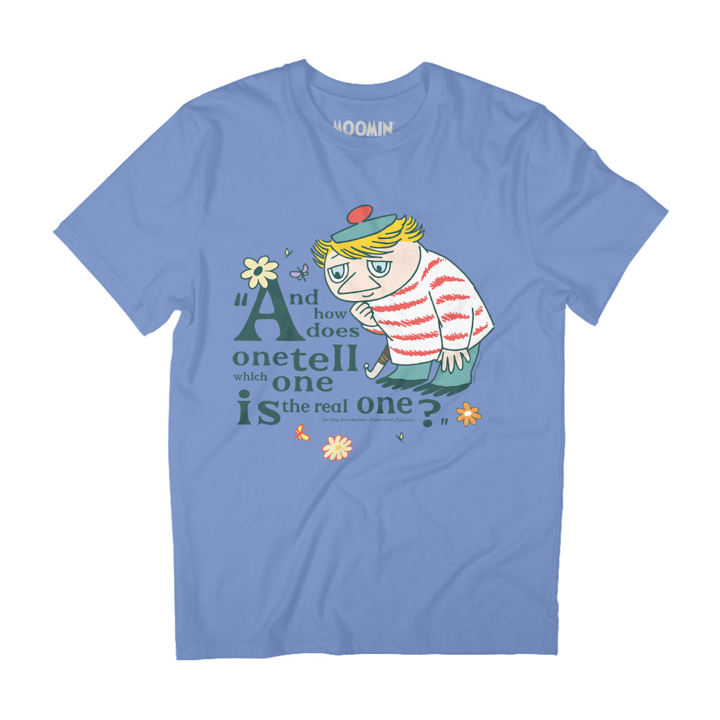 Moomin Too-Ticky Quote Adult T-Shirt