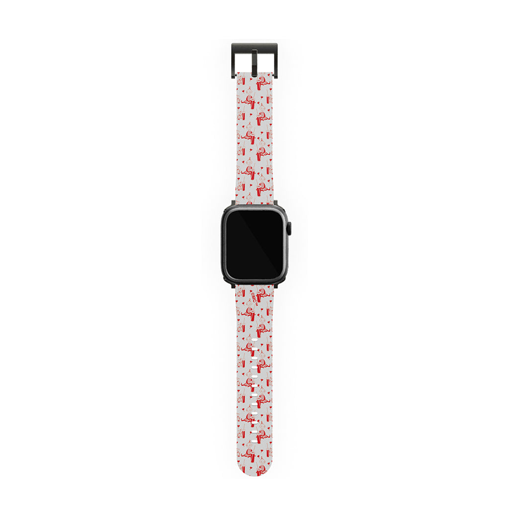 Mymble And Little My Drinking Apple Watch Band - Casestry | Moomin Shop US