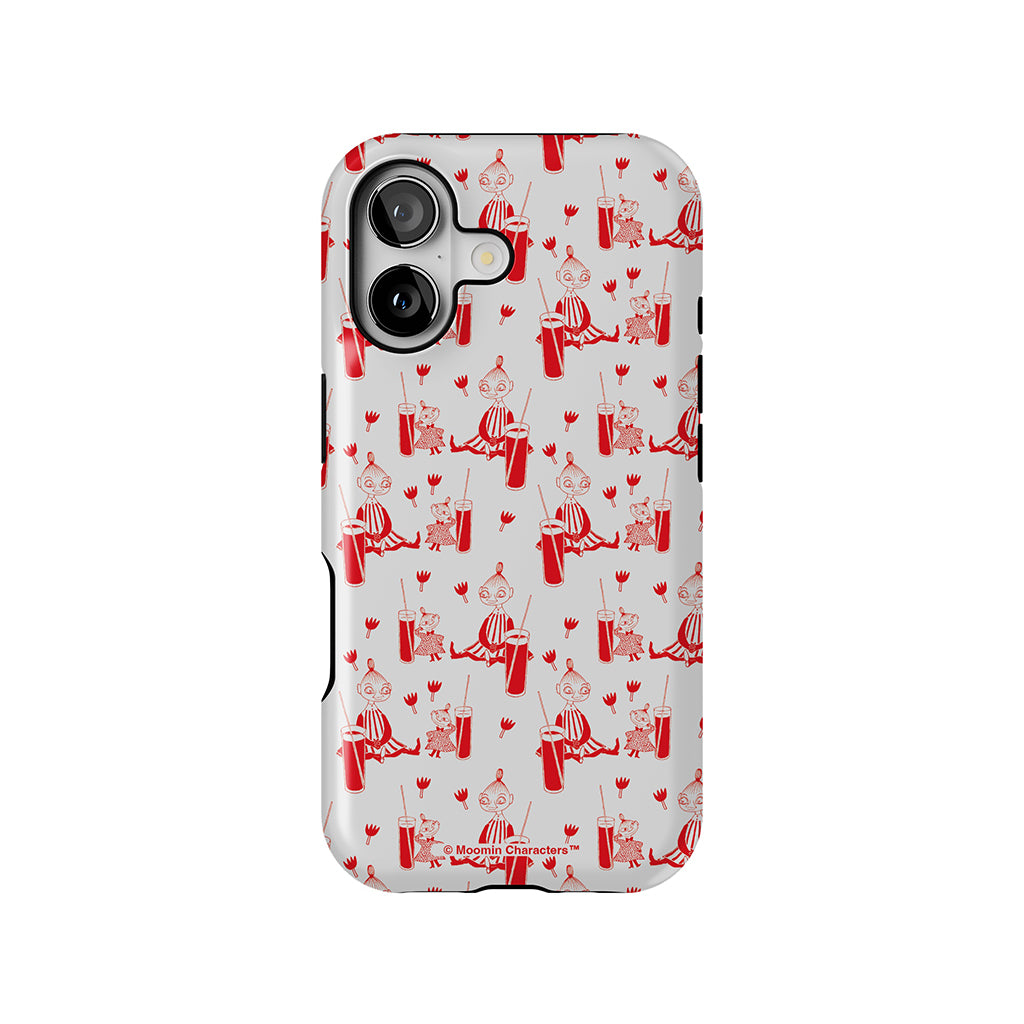Mymble And Little My Drinking Apple iPhone Tough Case