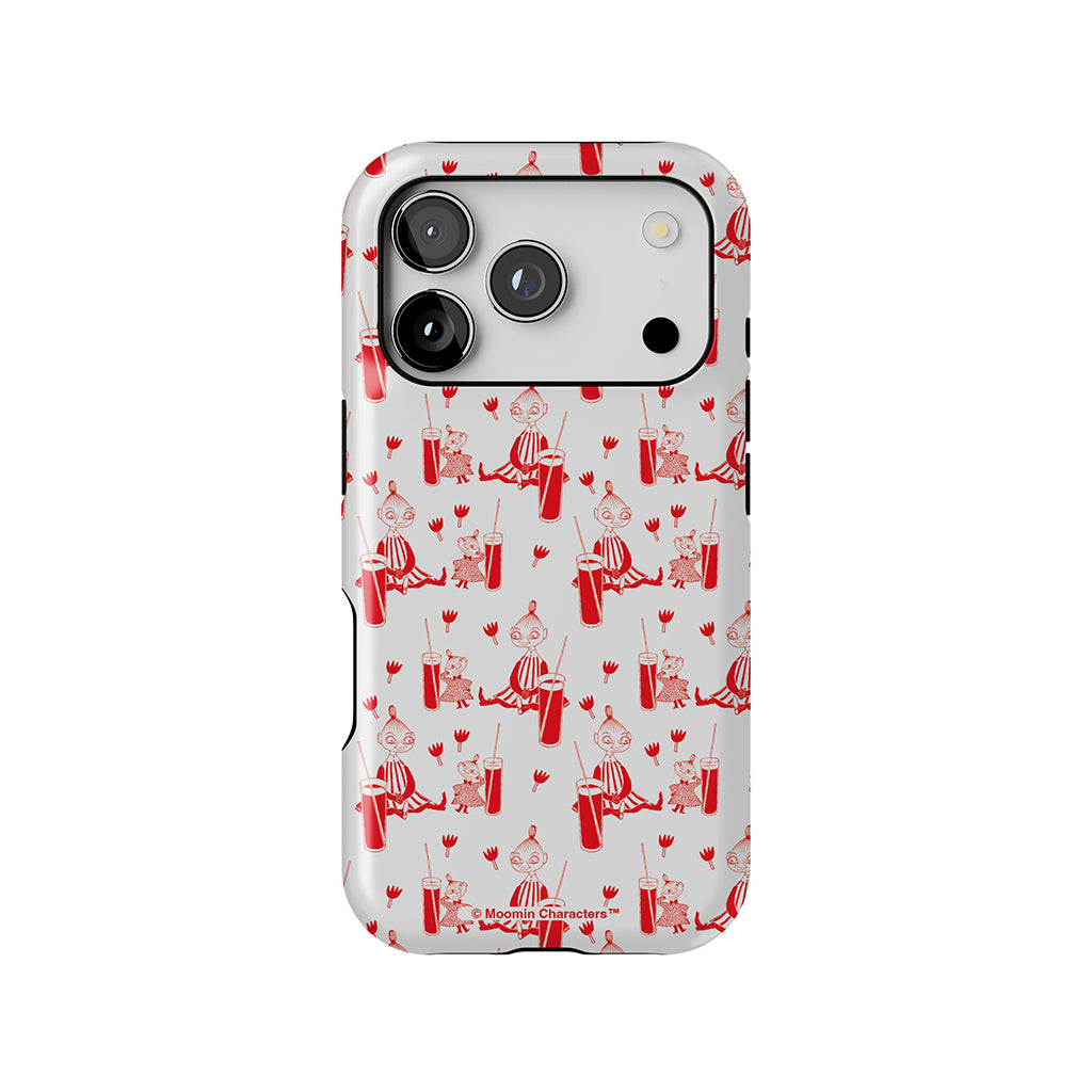 Mymble And Little My Drinking Apple iPhone Tough Case