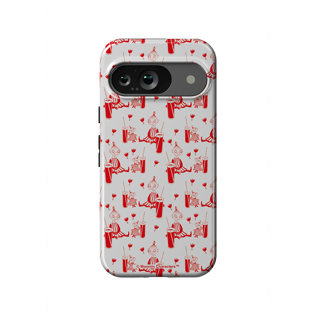 Mymble And Little My Drinking Google Pixel Tough Case - Casestry | Moomin Shop US