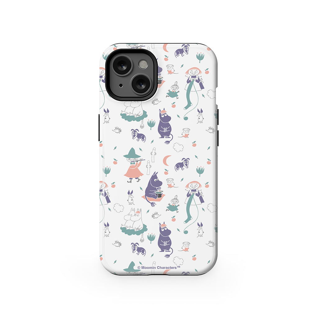 Moomin Characters I Apple iPhone Tough Case