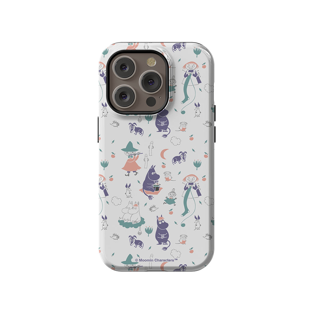 Moomin Characters I Apple iPhone MagSafe Tough Case