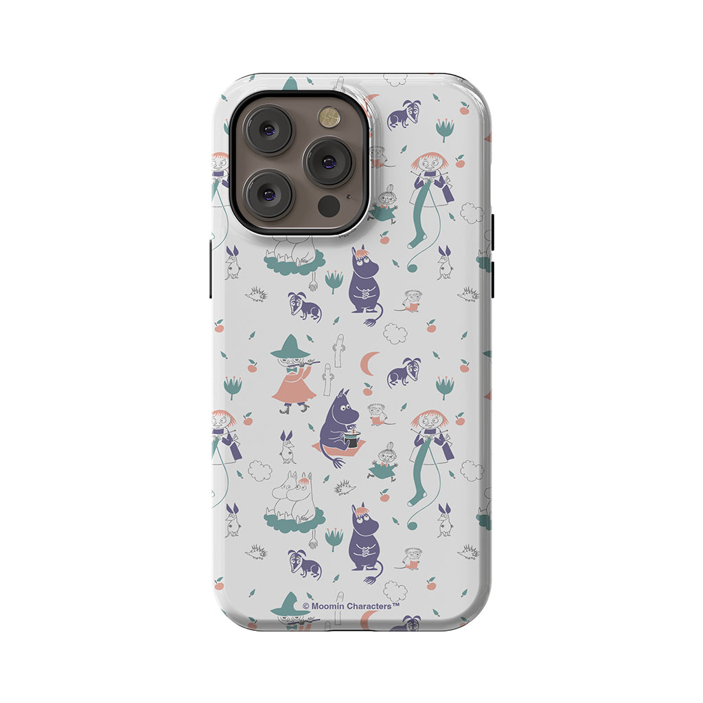 Moomin Characters I Apple iPhone Tough Case