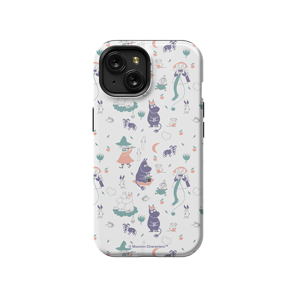 Moomin Characters I Apple iPhone Tough Case