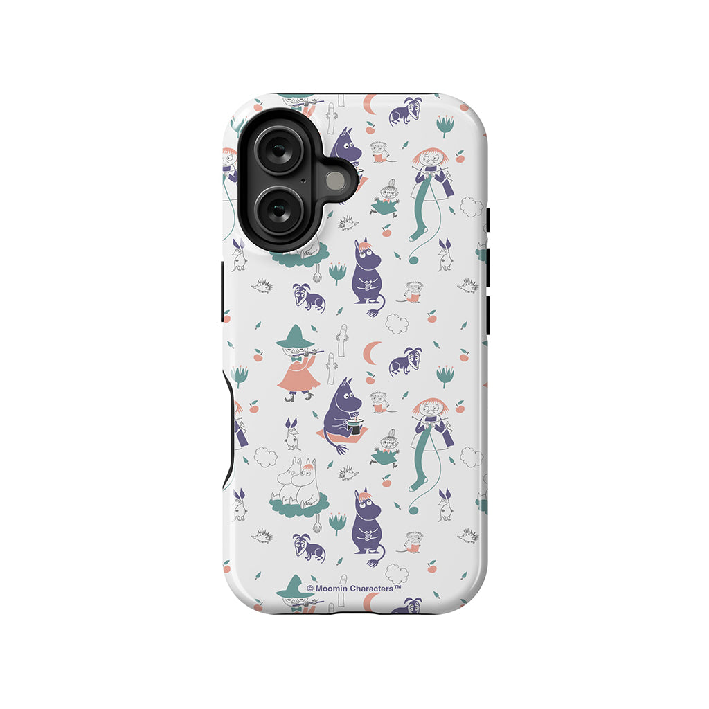 Moomin Characters I Apple iPhone MagSafe Tough Case - Casestry | Moomin Shop US