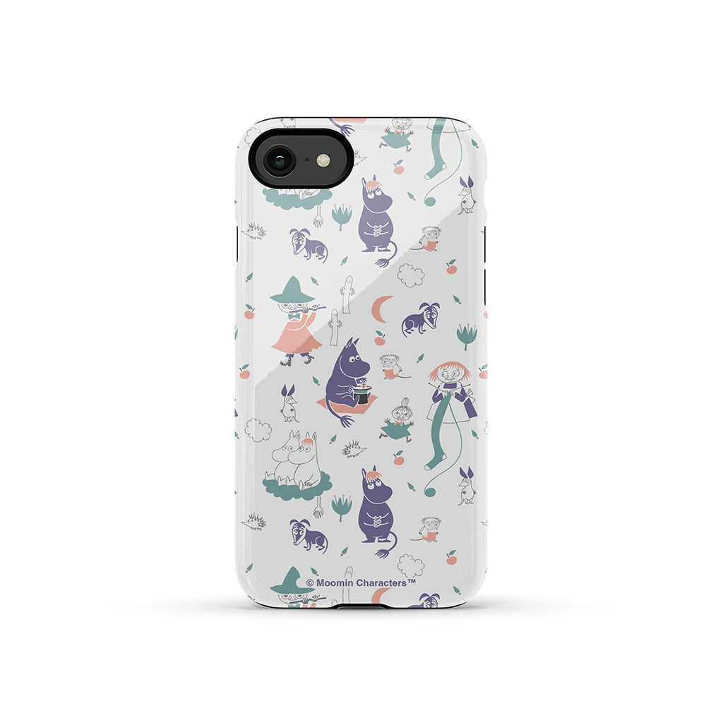 Moomin Characters I Apple iPhone Tough Case