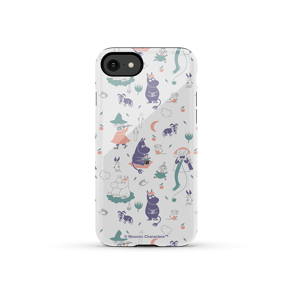Moomin Characters I Apple iPhone Tough Case