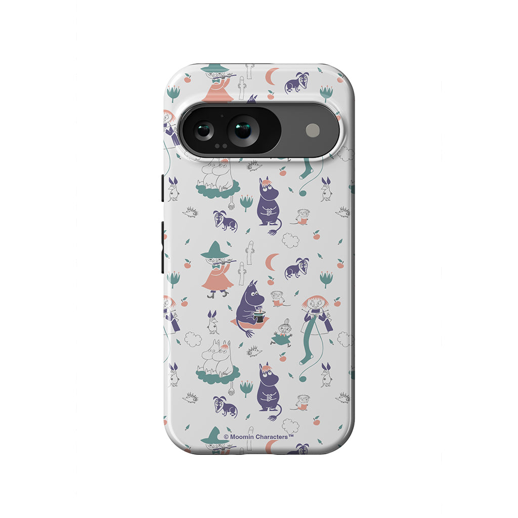 Moomin Characters I Google Pixel Tough Case - Casestry | Moomin Shop US