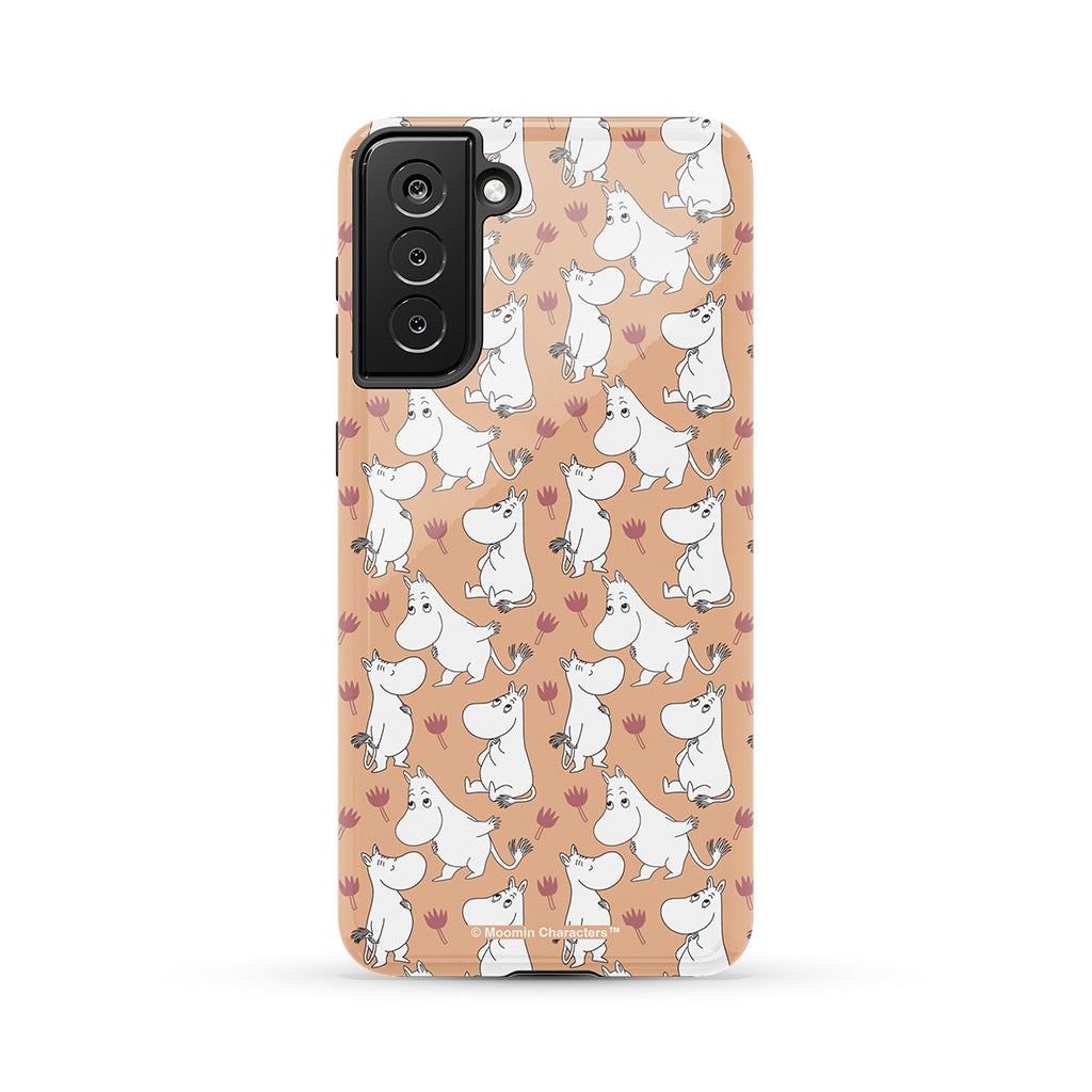 Moomintroll And Snorkmaiden Galaxy Tough Case