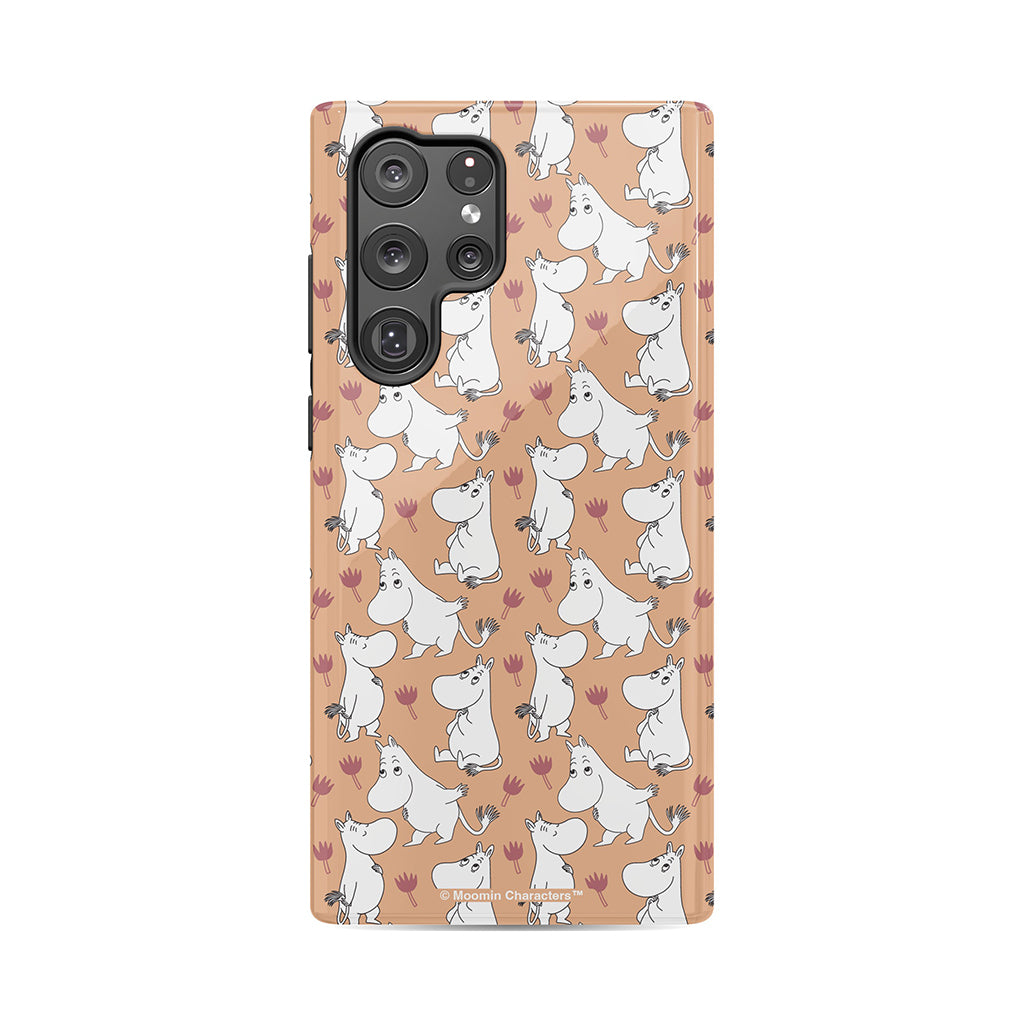 Moomintroll And Snorkmaiden Galaxy Tough Case