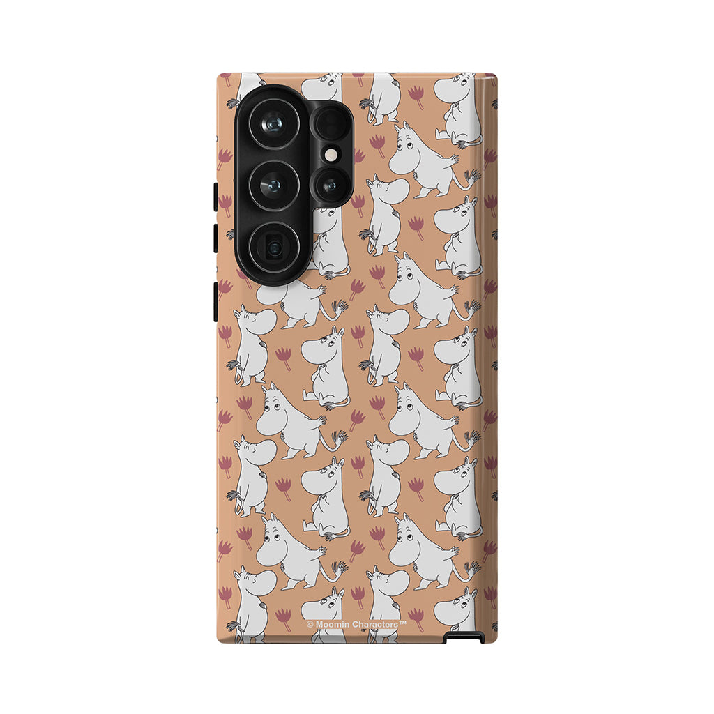 Moomintroll And Snorkmaiden Galaxy Tough Case