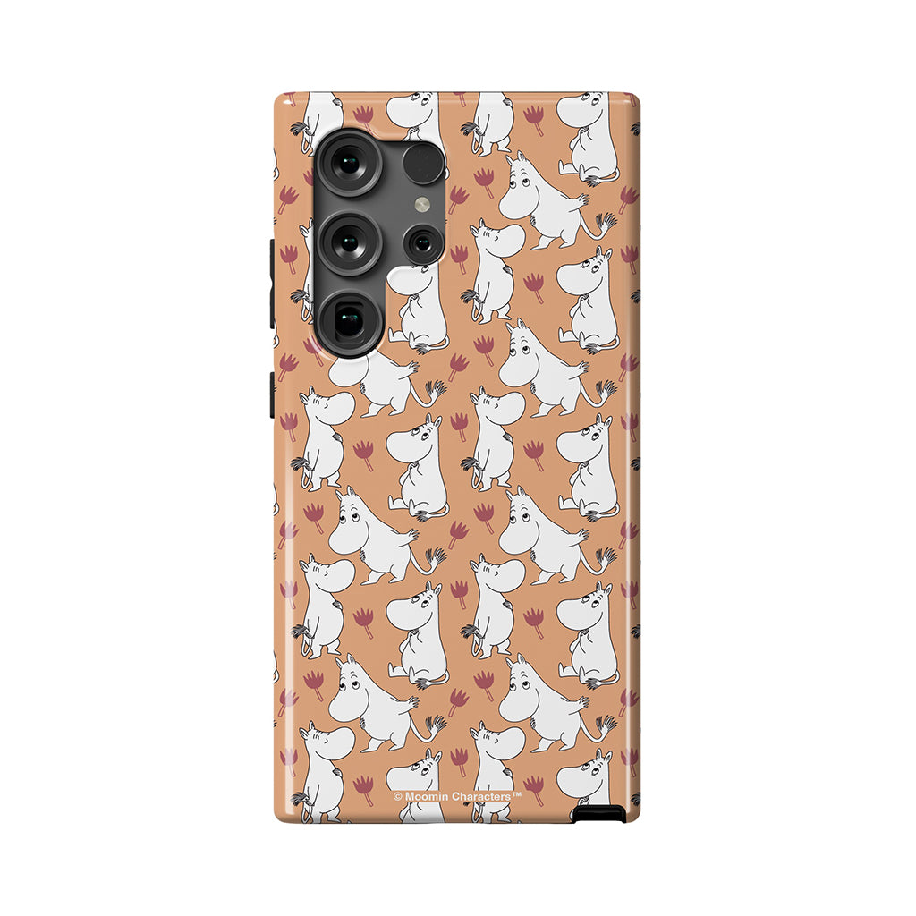 Moomintroll And Snorkmaiden Galaxy Tough Case