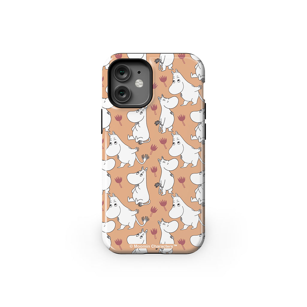 Moomintroll And Snorkmaiden Apple iPhone Tough Case