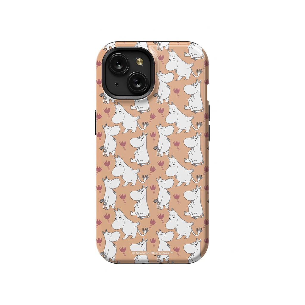 Moomintroll And Snorkmaiden Apple iPhone Tough Case