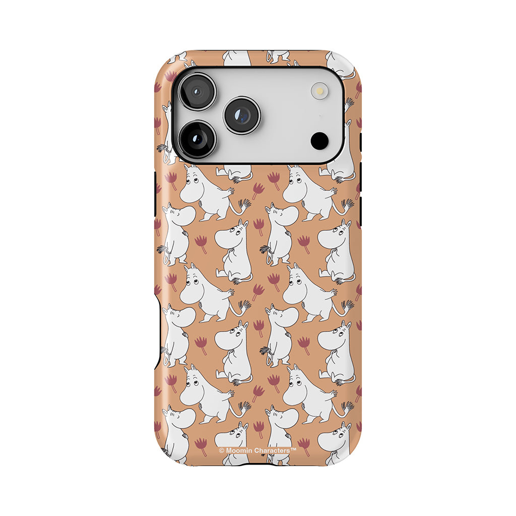 Moomintroll And Snorkmaiden Apple iPhone Tough Case
