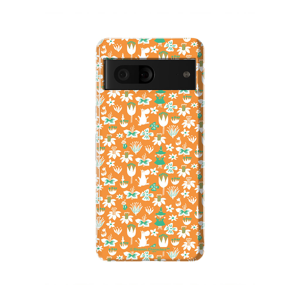 Moomintroll, Snufkin And Flowers Google Pixel Tough Case