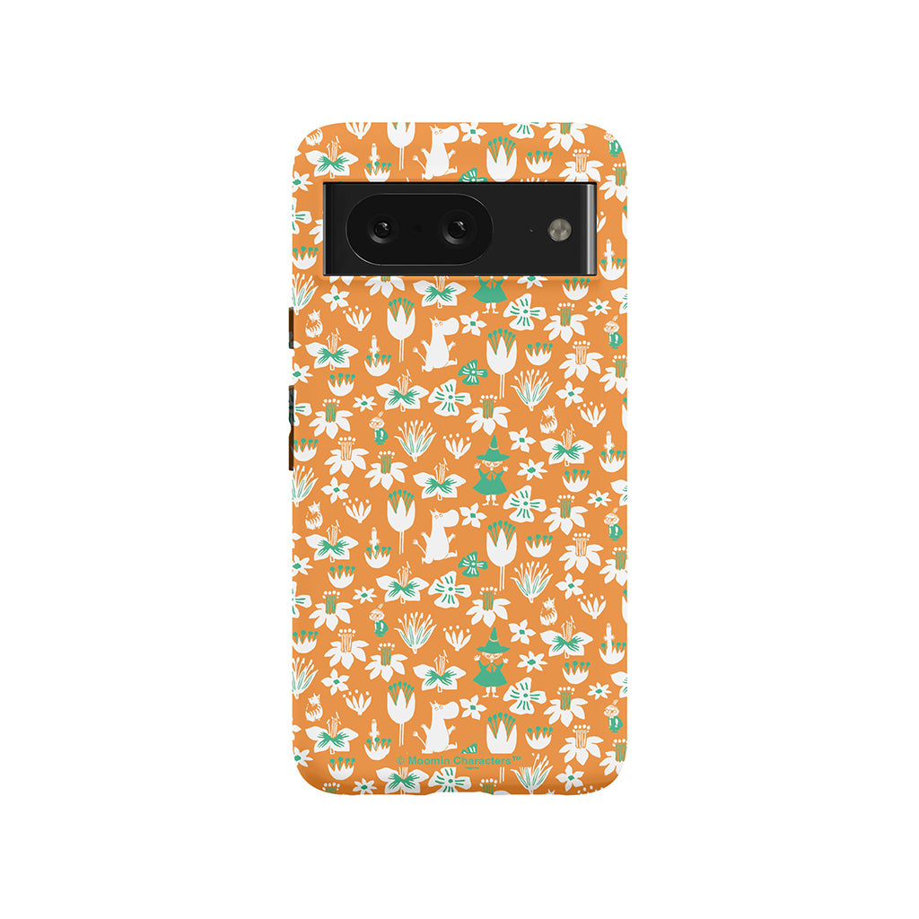 Moomintroll, Snufkin And Flowers Google Pixel Tough Case