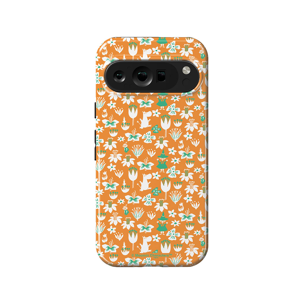 Moomintroll, Snufkin And Flowers Google Pixel Tough Case