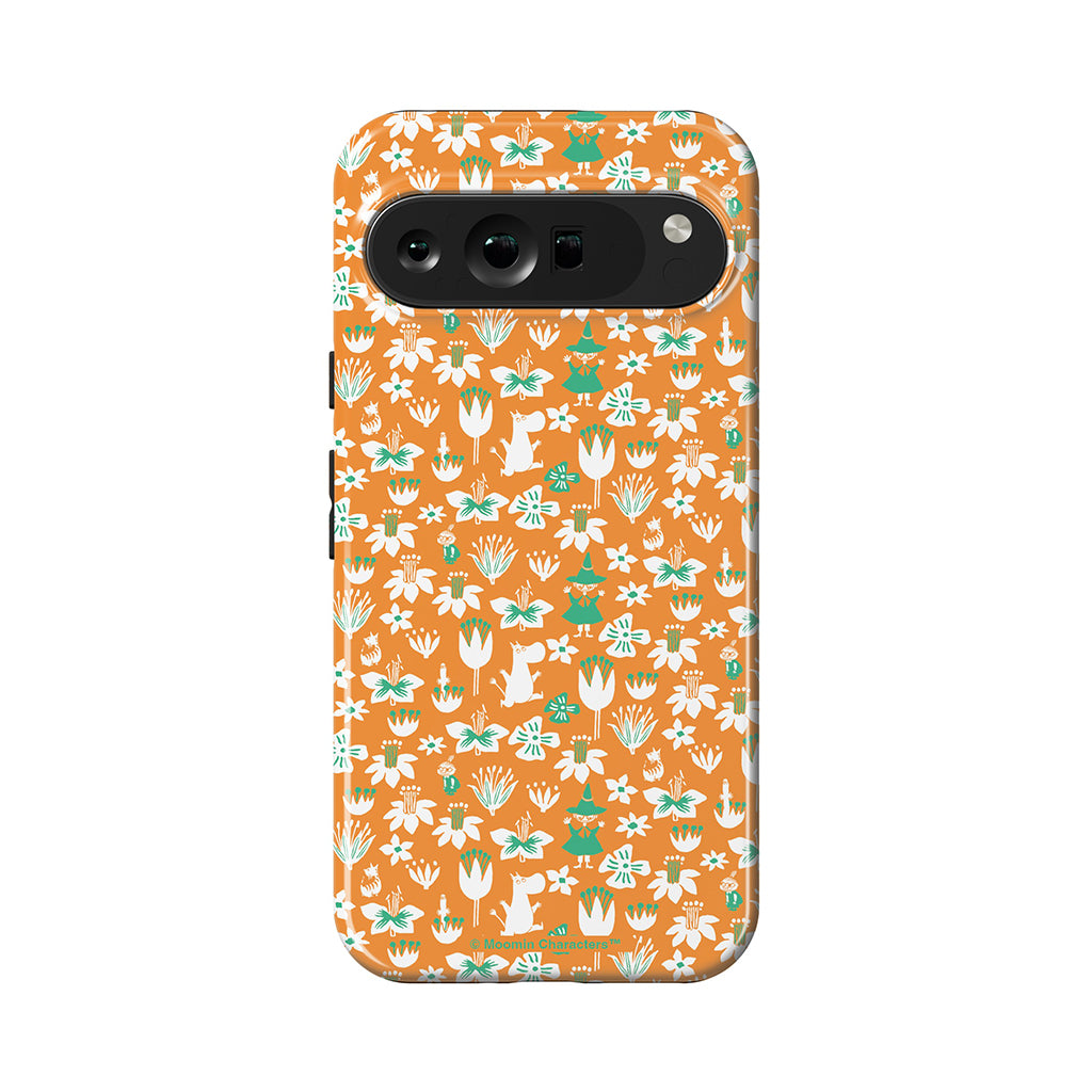 Moomintroll, Snufkin And Flowers Google Pixel Tough Case