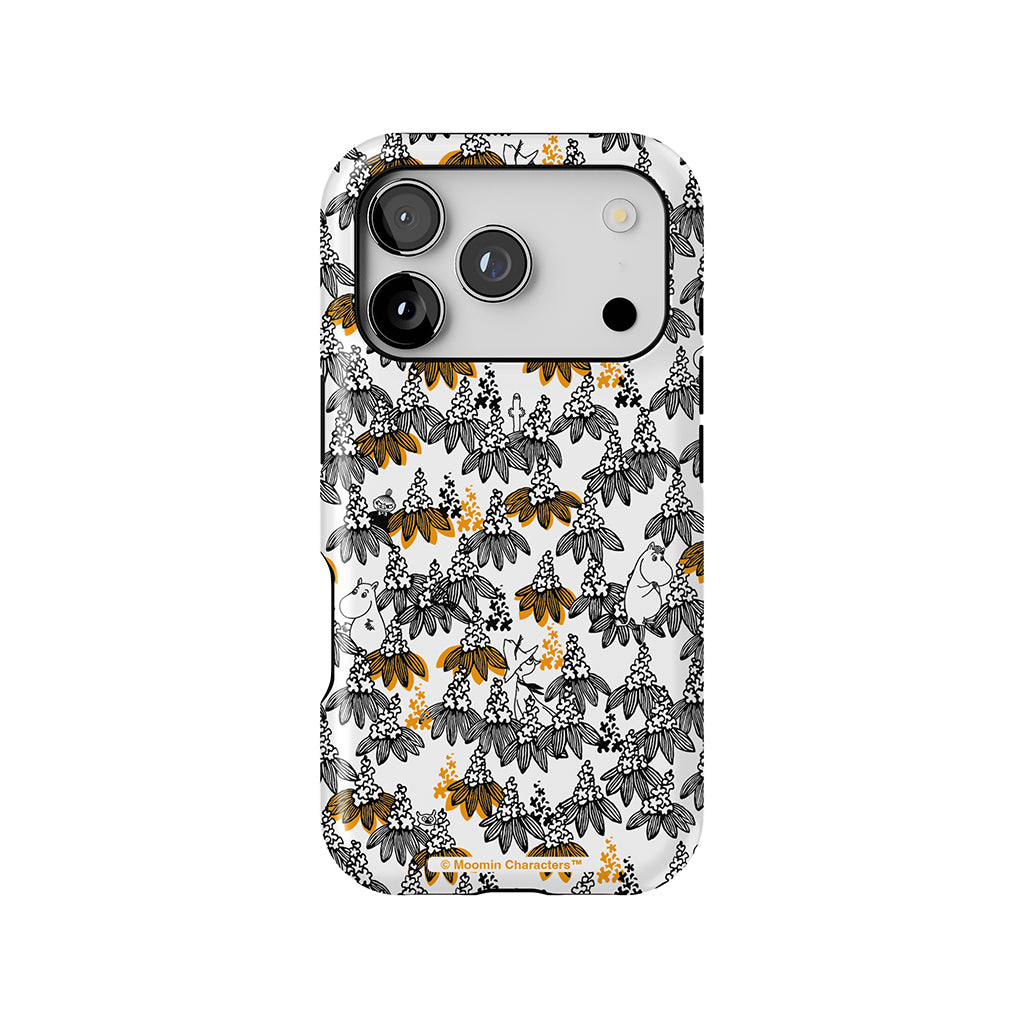 Moomintroll, Snorkmaiden And Friends In The Flowers Apple iPhone Tough Case