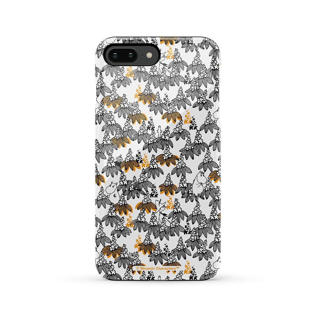 Moomintroll, Snorkmaiden And Friends In The Flowers Apple iPhone Tough Case