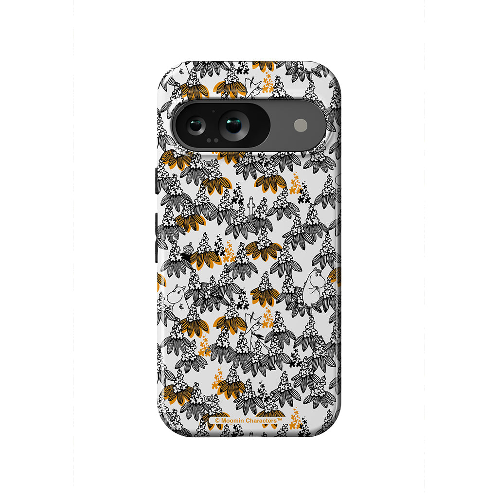 Moomintroll, Snorkmaiden And Friends In The Flowers Google Pixel Tough Case - Casestry | Moomin Shop US