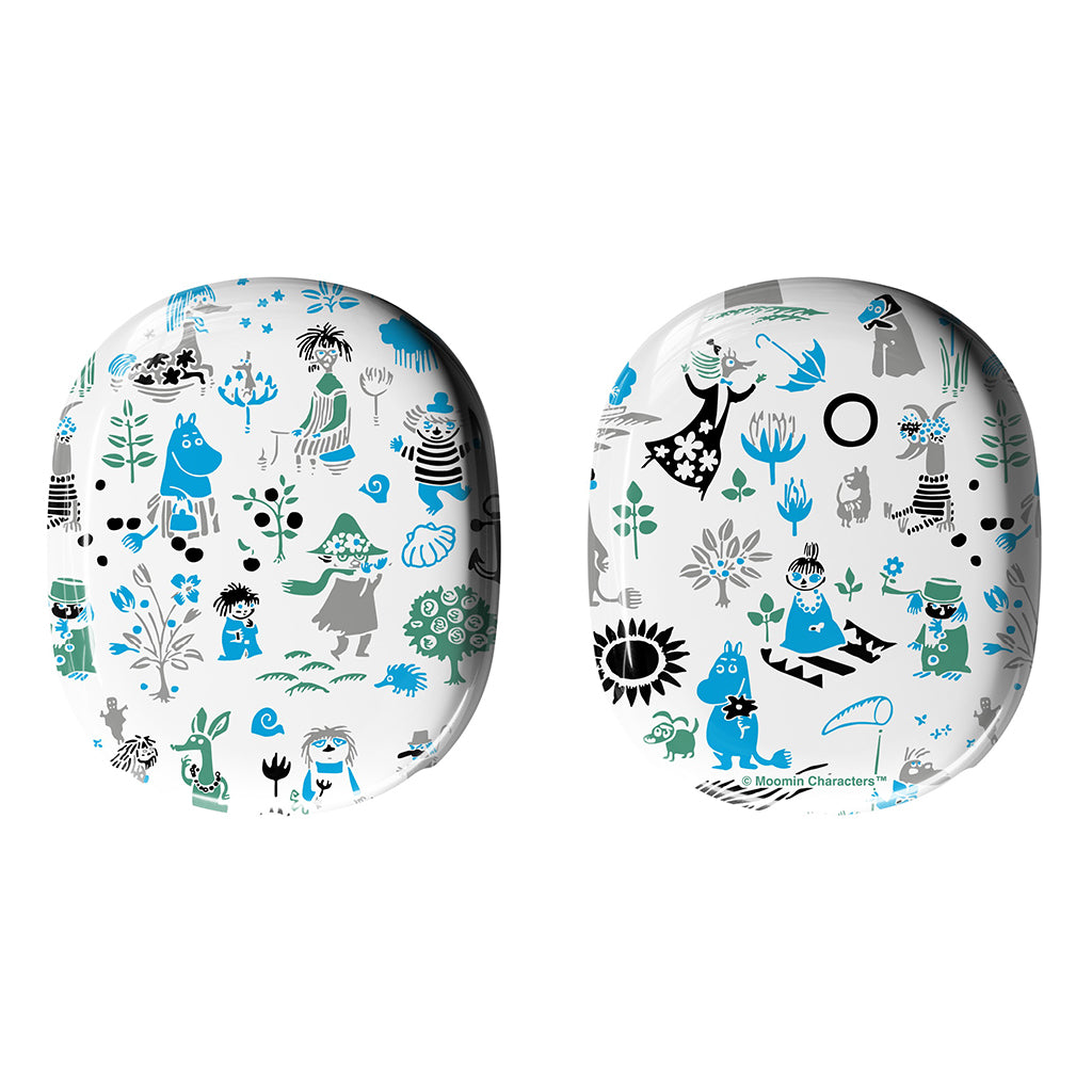 Moomins By The Sea Blue And Green AirPod Max Case - Casestry | Moomin Shop US
