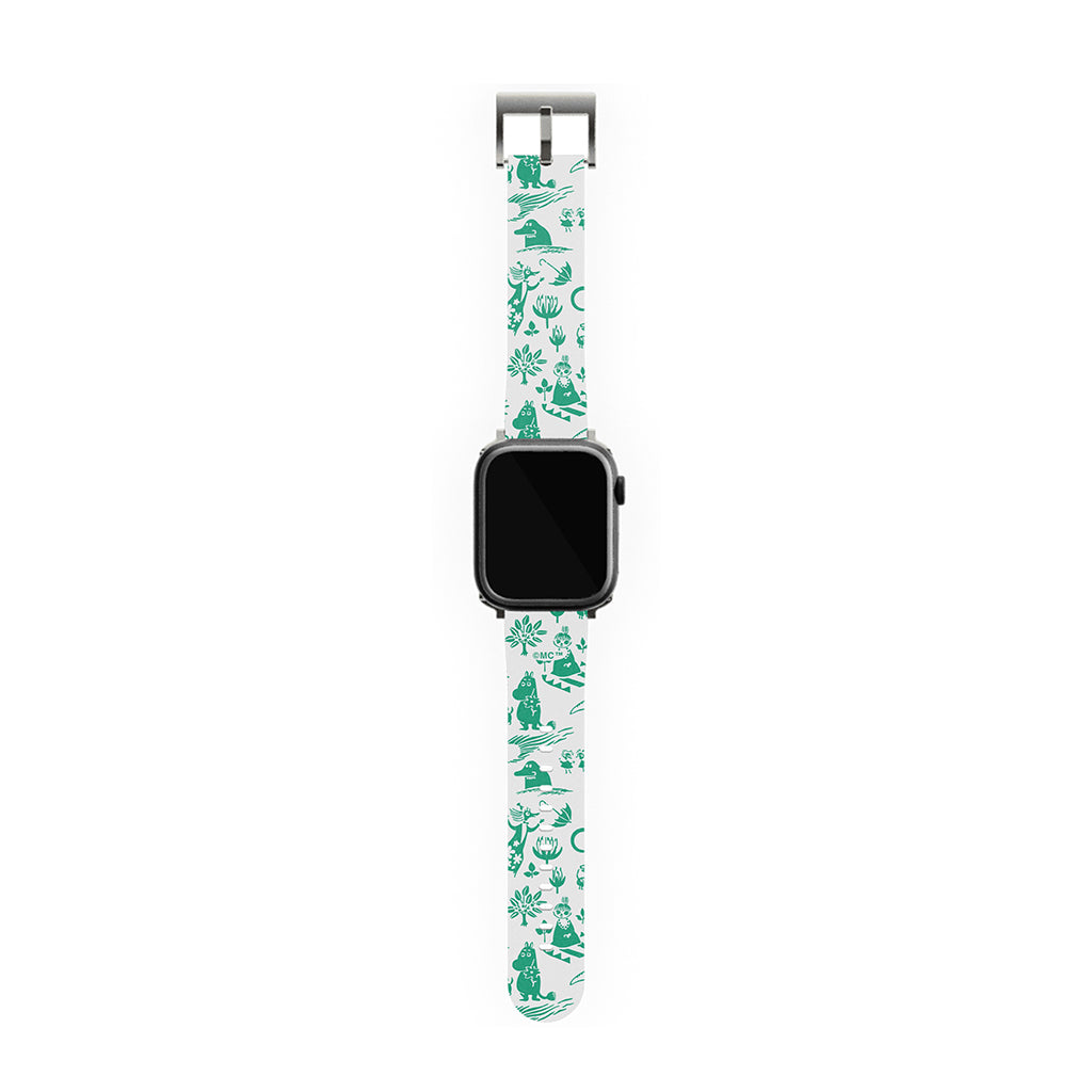 Moomins By The Sea Green Apple Watch Band