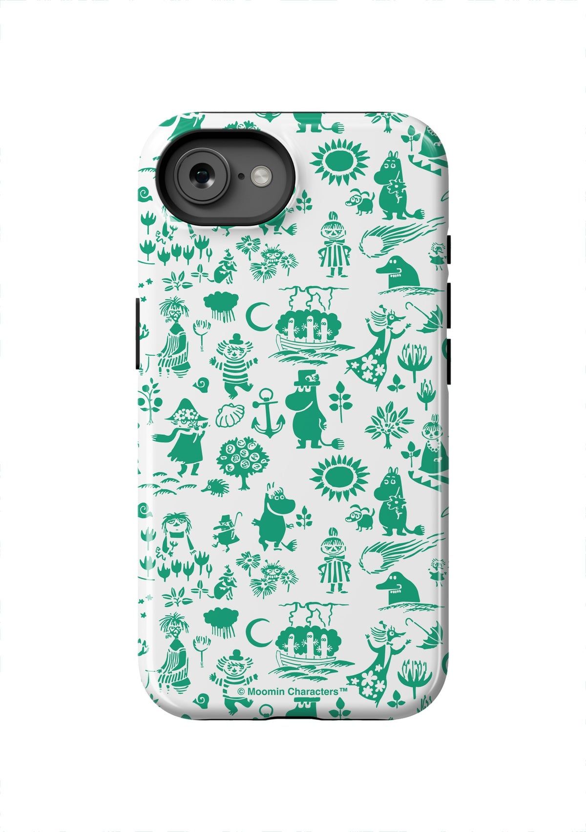 Moomins By The Sea Green Apple iPhone MagSafe Tough Case