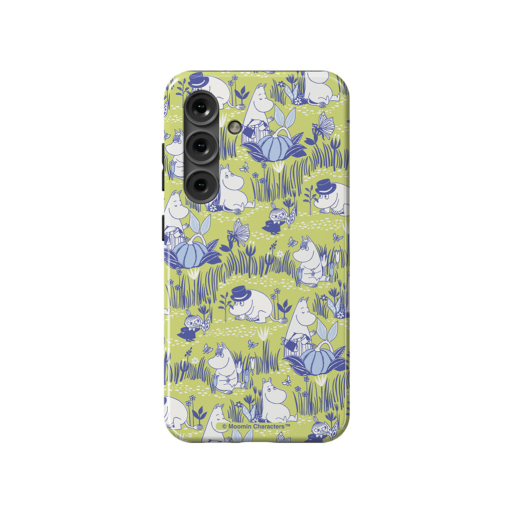 Moomin Garden Life Montage Galaxy Tough Case