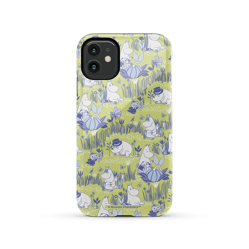 Moomin Garden Life Montage Apple iPhone Tough Case
