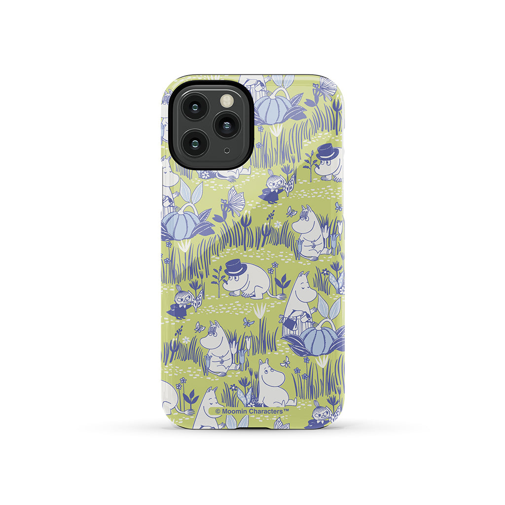 Moomin Garden Life Montage Apple iPhone Tough Case