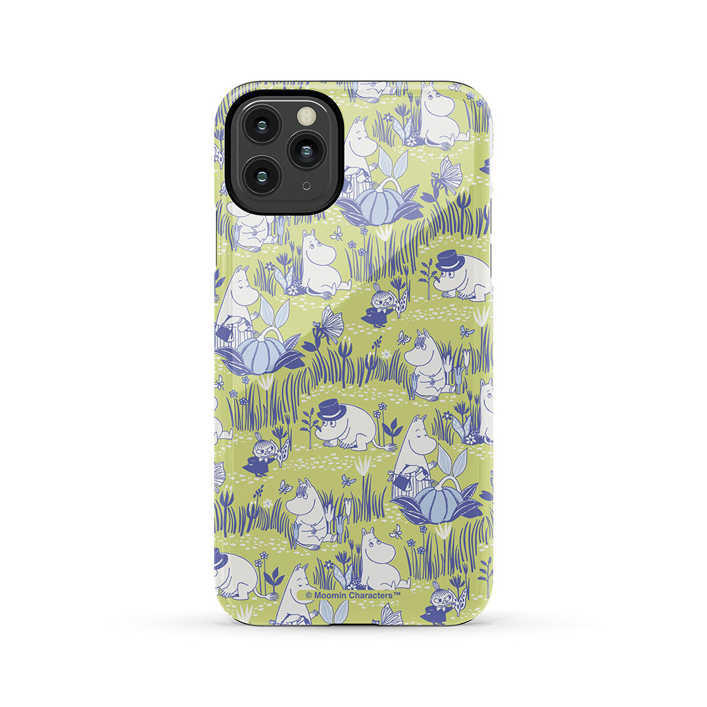 Moomin Garden Life Montage Apple iPhone Tough Case