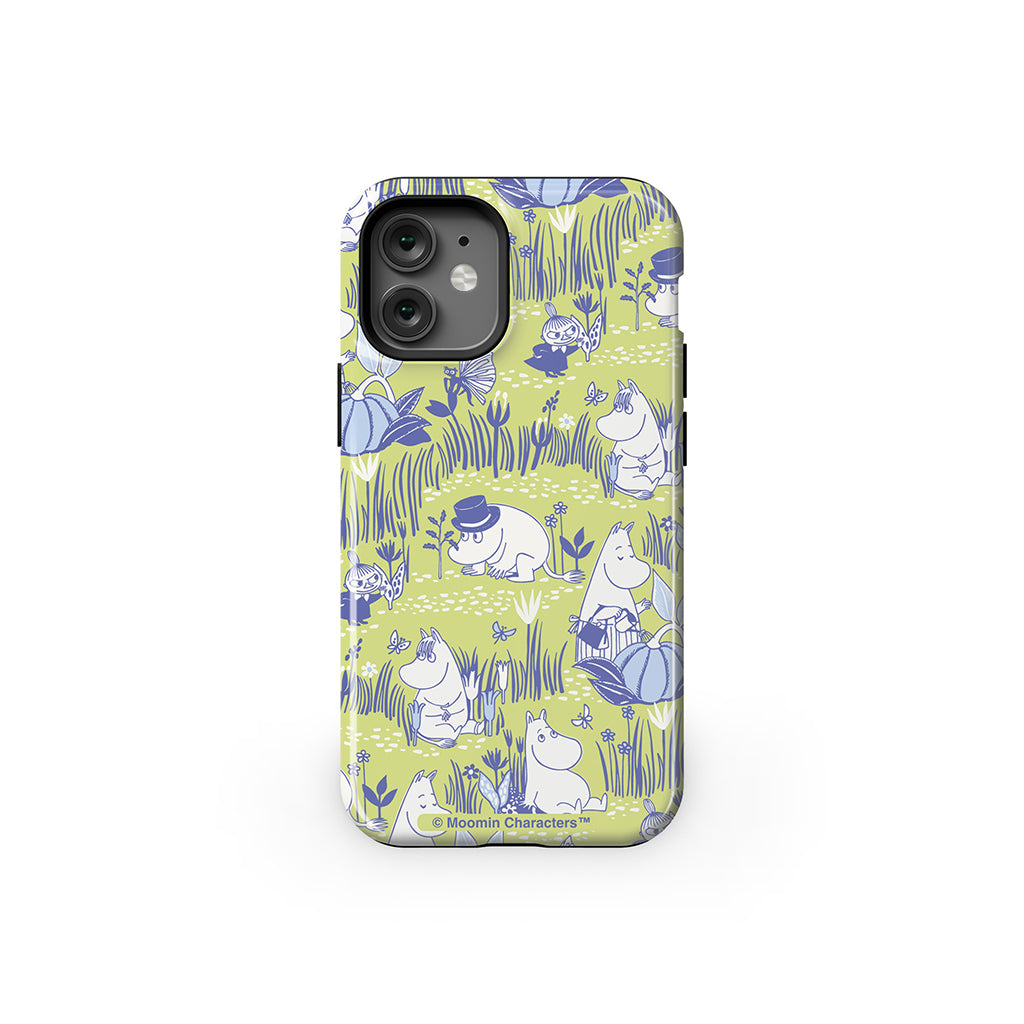 Moomin Garden Life Montage Apple iPhone Tough Case