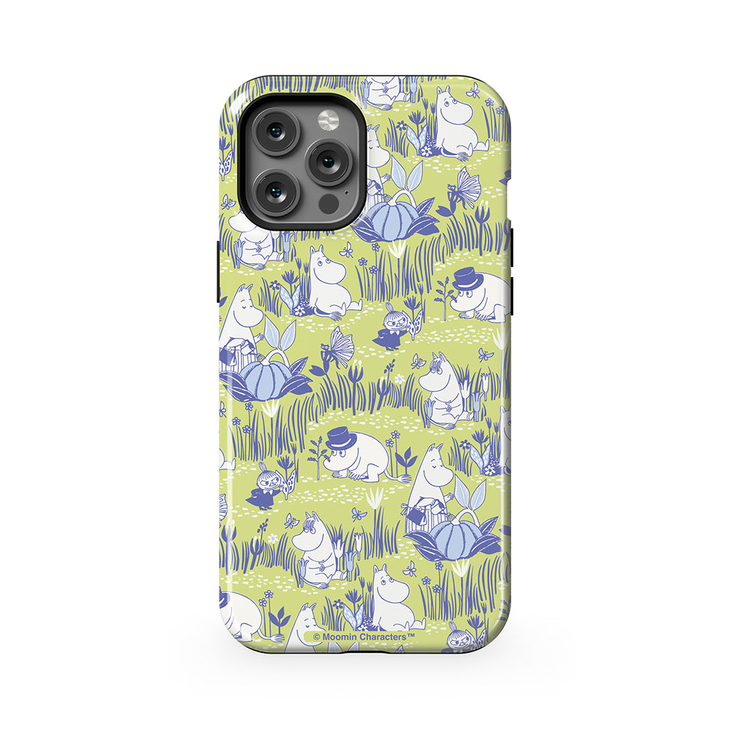 Moomin Garden Life Montage Apple iPhone Tough Case